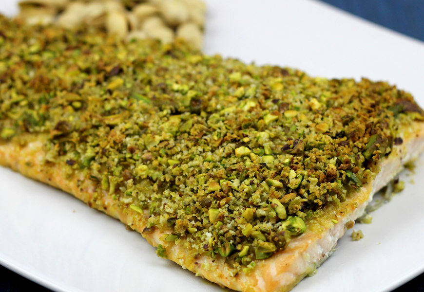 Pistachio Crusted Salmon